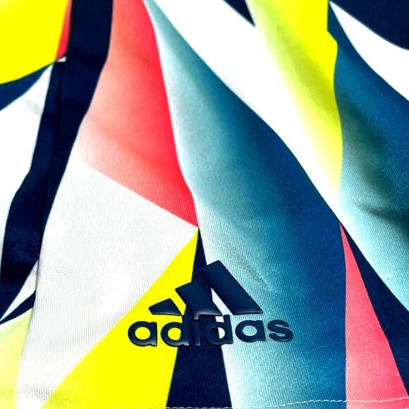 Adidas US Open Geometric Print Climalite Tennis Skirt with Built-In Shorts Sz M - Picture 5 of 10